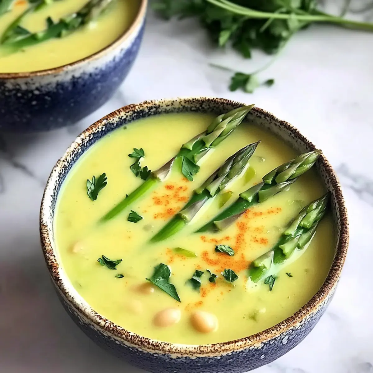 egan Cream of Asparagus Soup