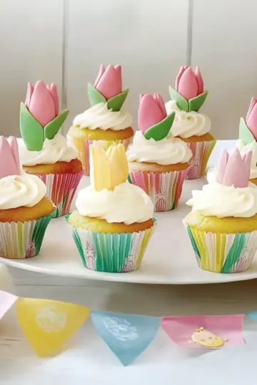 Tulip Cupcakes