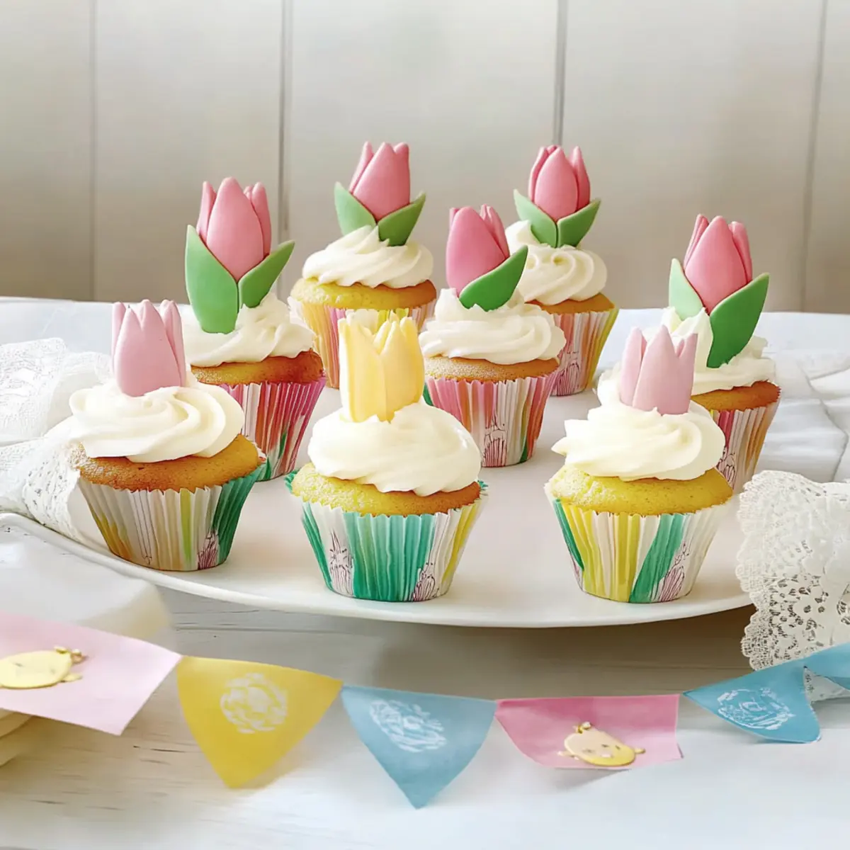 Tulip Cupcakes