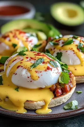 Mexican Eggs Benedict