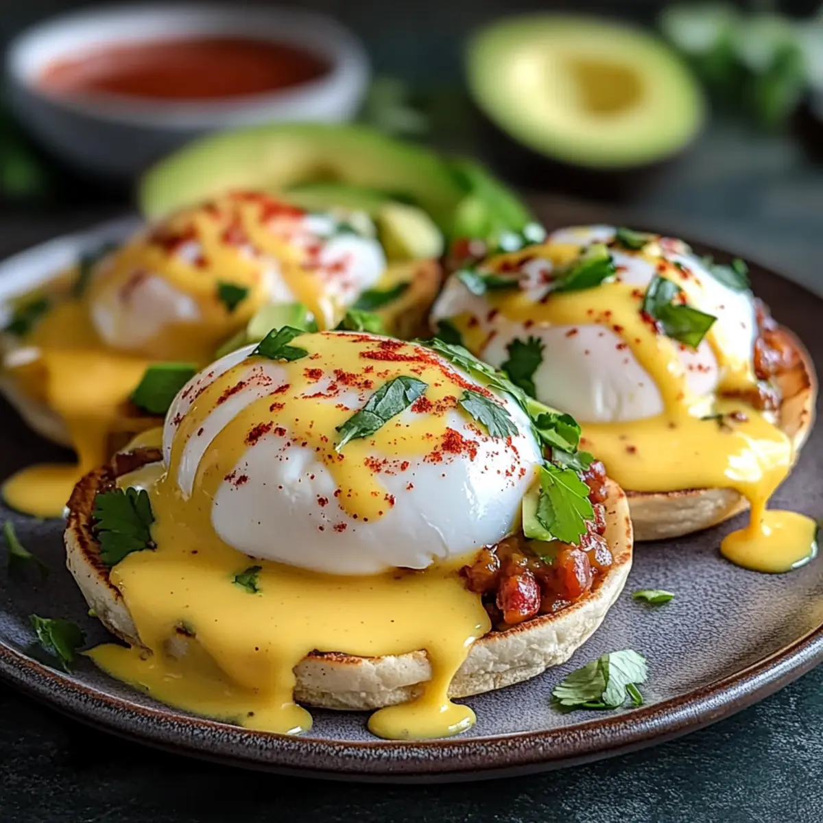 Mexican Eggs Benedict
