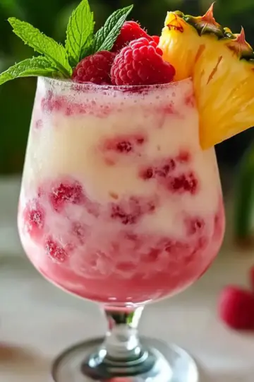 Raspberry Colada Twist