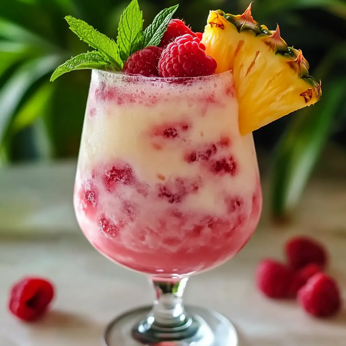 Raspberry Colada Twist