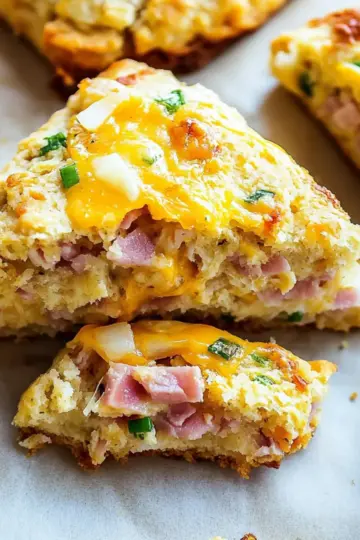 Ham and Cheese Scones