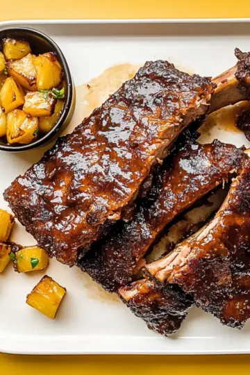 Slow Cooker Hawaiian Ribs