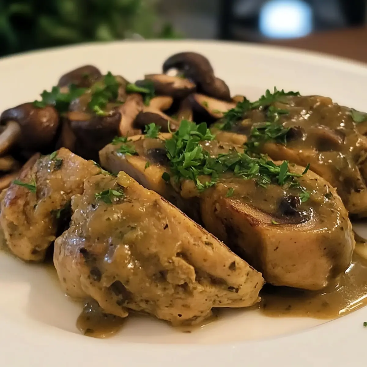 Mini Stuffed Seitan Roasts
