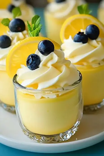 Lemon Cheesecake Mousse