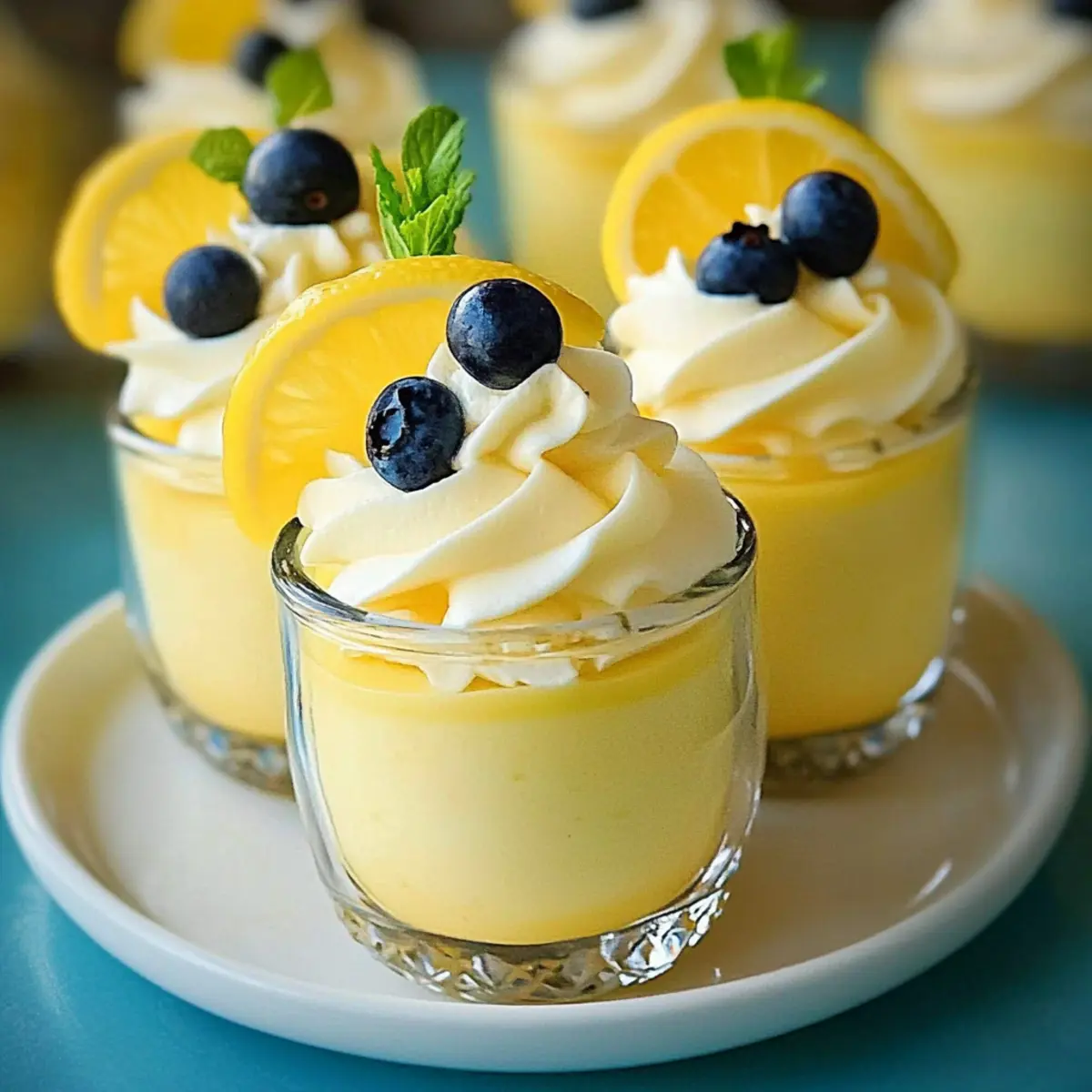 Lemon Cheesecake Mousse