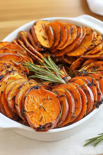 Roasted Rosemary Sweet Potatoes
