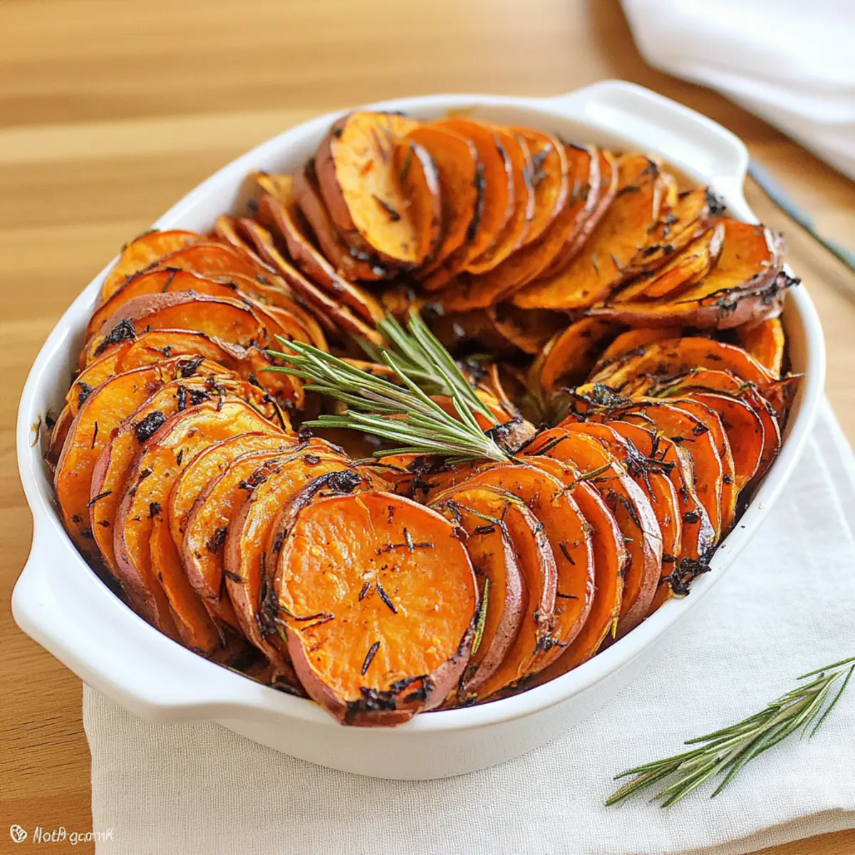Roasted Rosemary Sweet Potatoes
