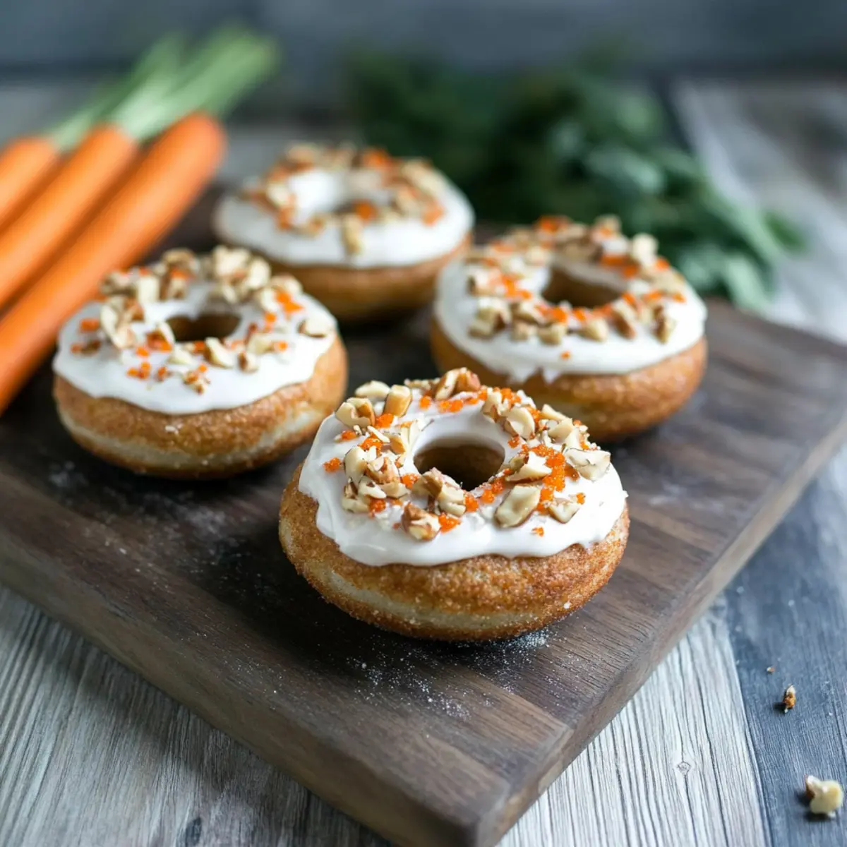 Carrot Cake Donuts
