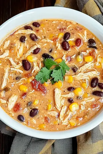 Crock Pot Cream Cheese Chicken Chili