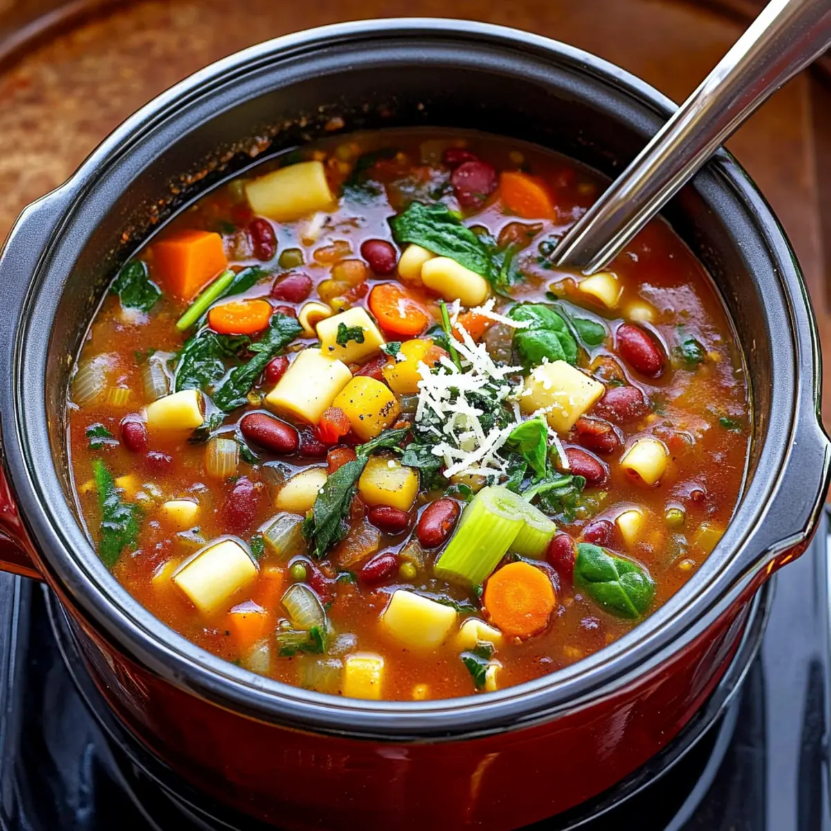 Homemade Minestrone Soup