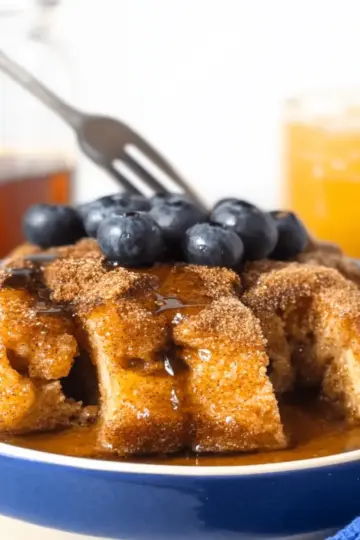 Overnight Crockpot French Toast