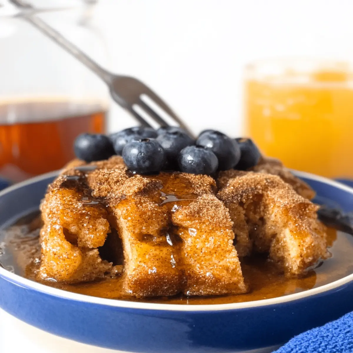 Overnight Crockpot French Toast