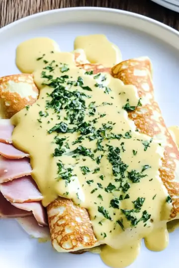 Savory Herb Crepes with Hollandaise