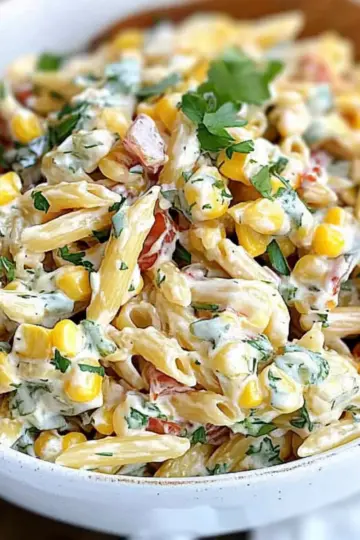Mexican Street Corn Pasta Salad