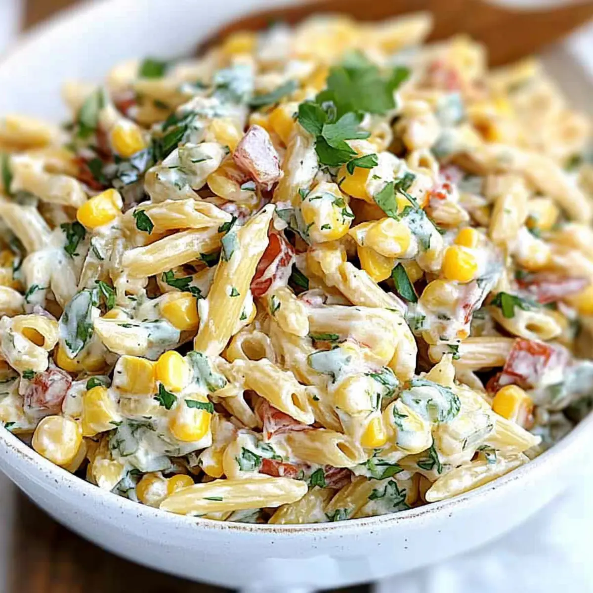 Mexican Street Corn Pasta Salad