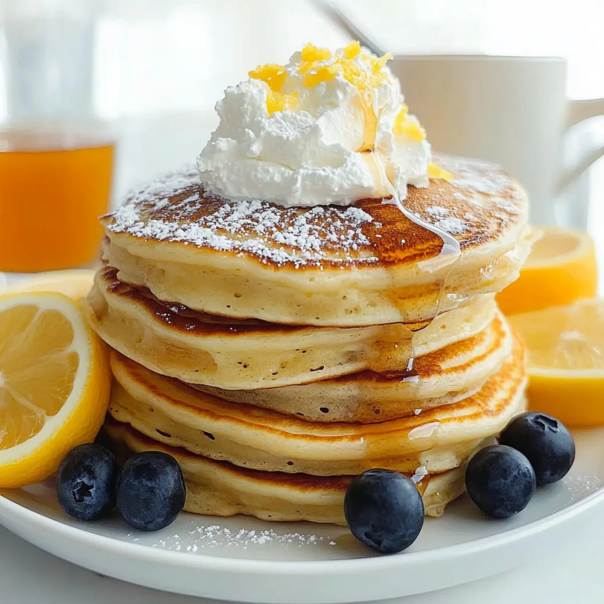 Lemon Ricotta Pancakes