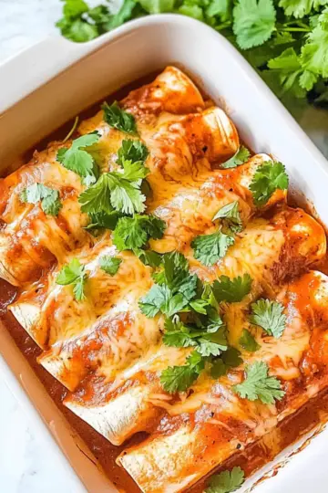 Chicken Slow Cooker Enchiladas