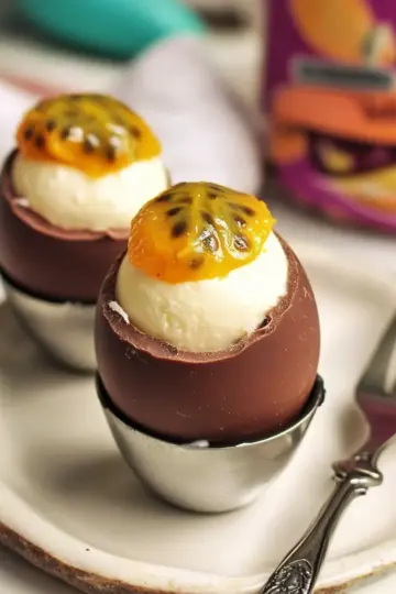 Cheesecake Filled Easter Eggs