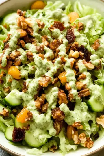 Crunchy Green Cabbage Salad