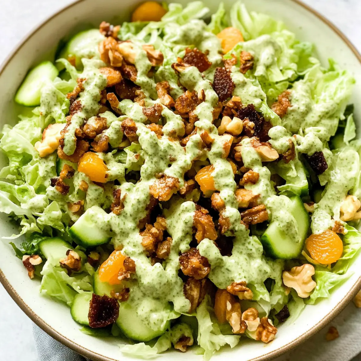 Crunchy Green Cabbage Salad