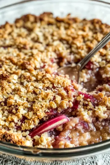 Rhubarb Crisp