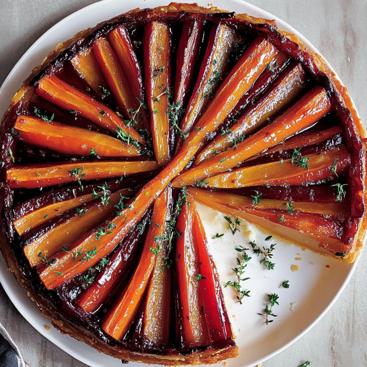 Deb Perelman’s Carrot Tarte Tatin