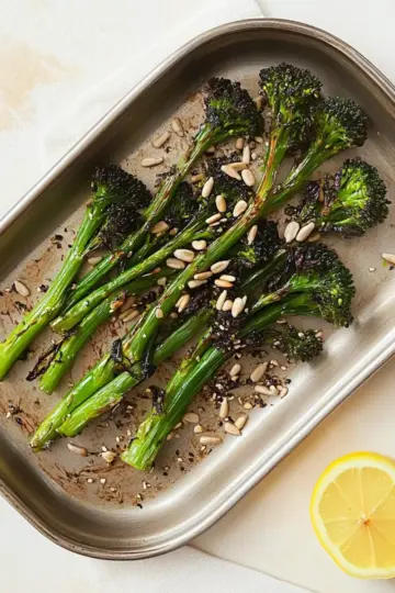 Zesty Chargrilled Broccolini