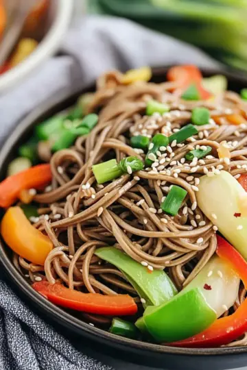 Sesame Soba Noodles