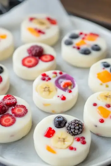 Frozen Yogurt Bites Recipe
