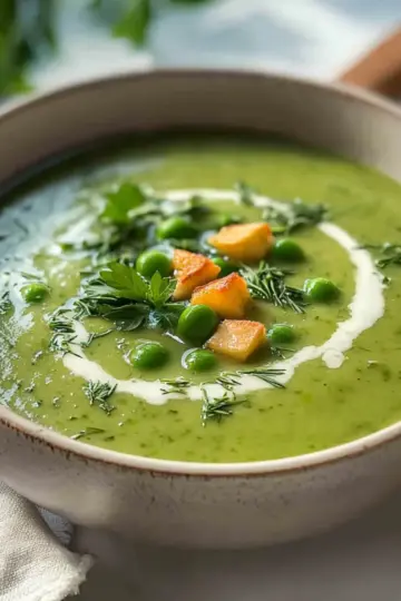 Spring Herbs Soup