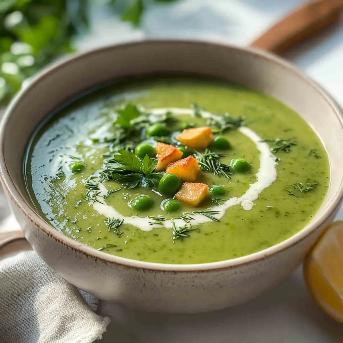 Spring Herbs Soup