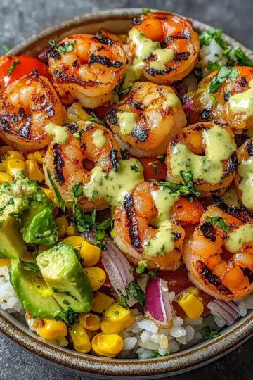 Grilled Shrimp Bowl