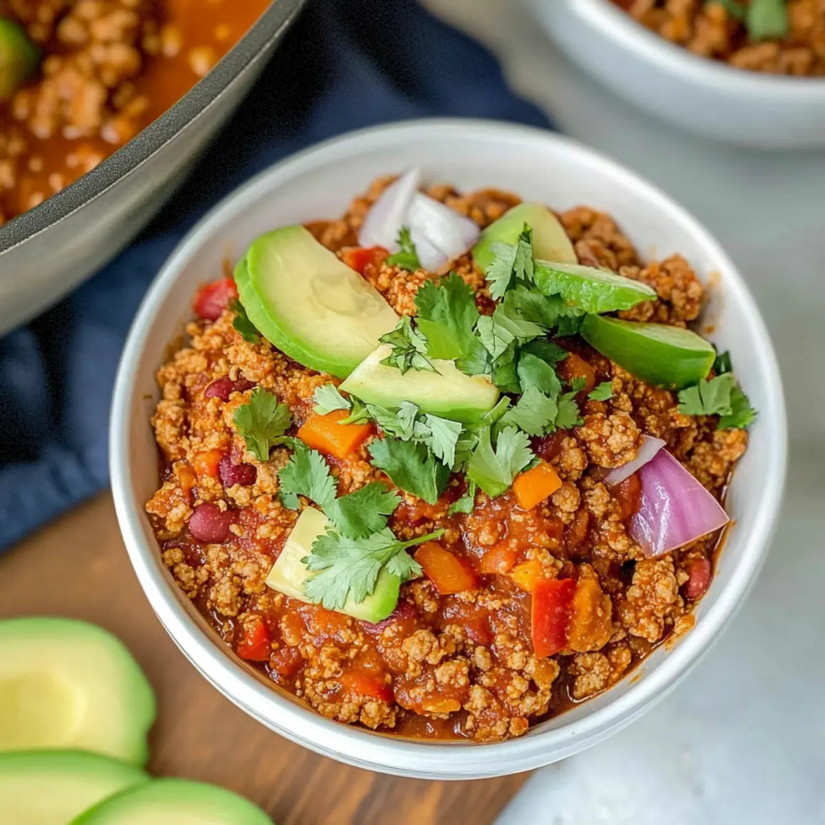 Turkey Chili (No Beans!)