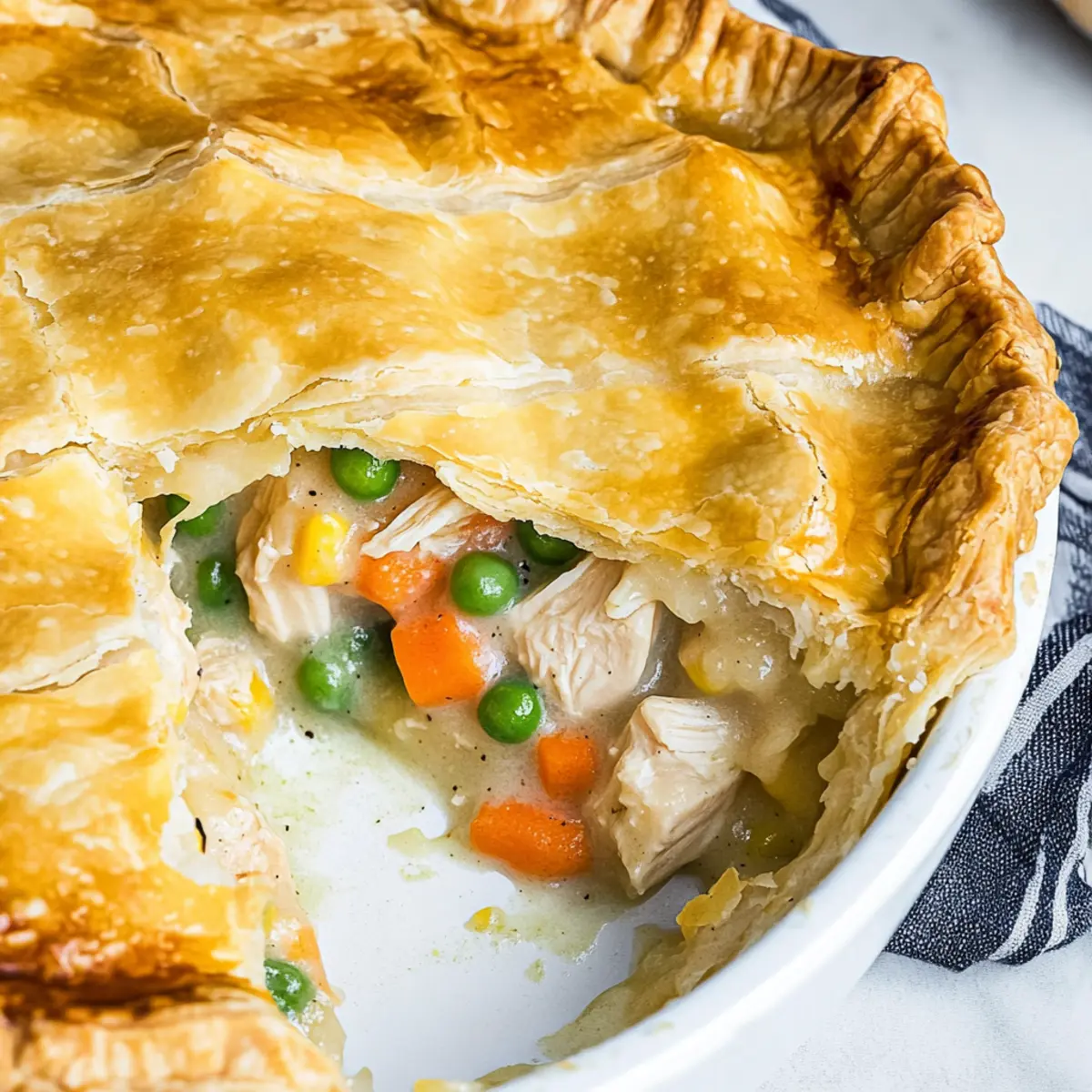 Chicken Pot Pie Recipe