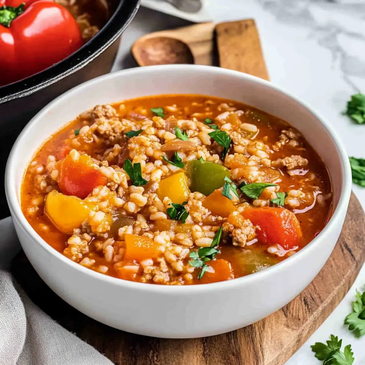 Stuffed Pepper Soup