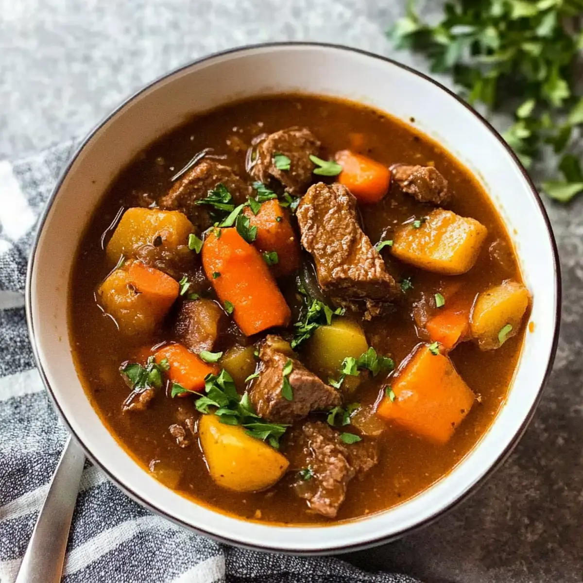Slow Cooker Beef Stew