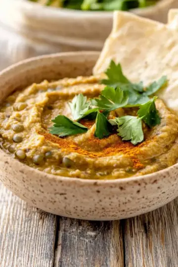 Vegan Mediterranean Lentil Dip