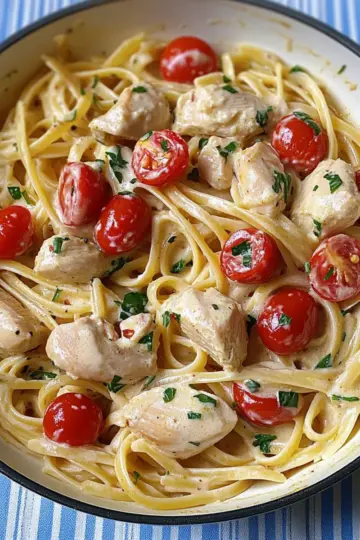 Boursin Tomato Pasta with Chicken
