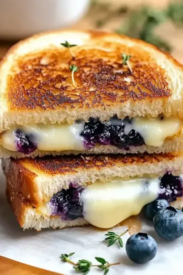 Blueberry Grilled Cheese