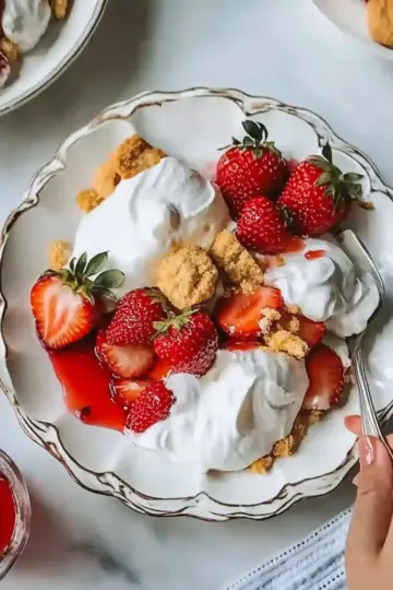 Strawberries and Crème