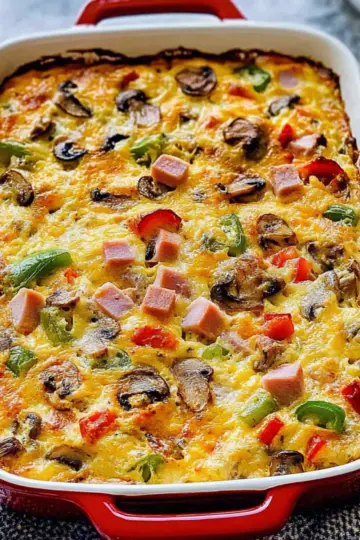 Denver Omelet Breakfast Casserole