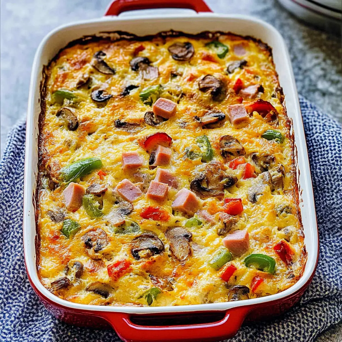 Denver Omelet Breakfast Casserole