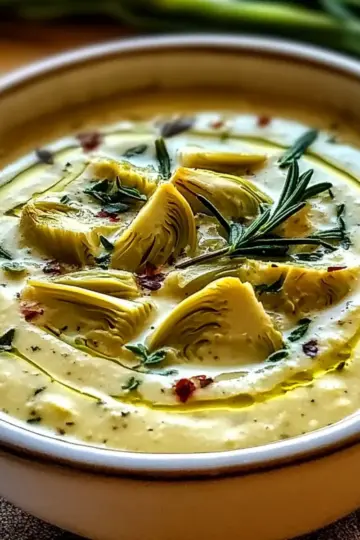 Tuscan Artichoke Soup Recipe