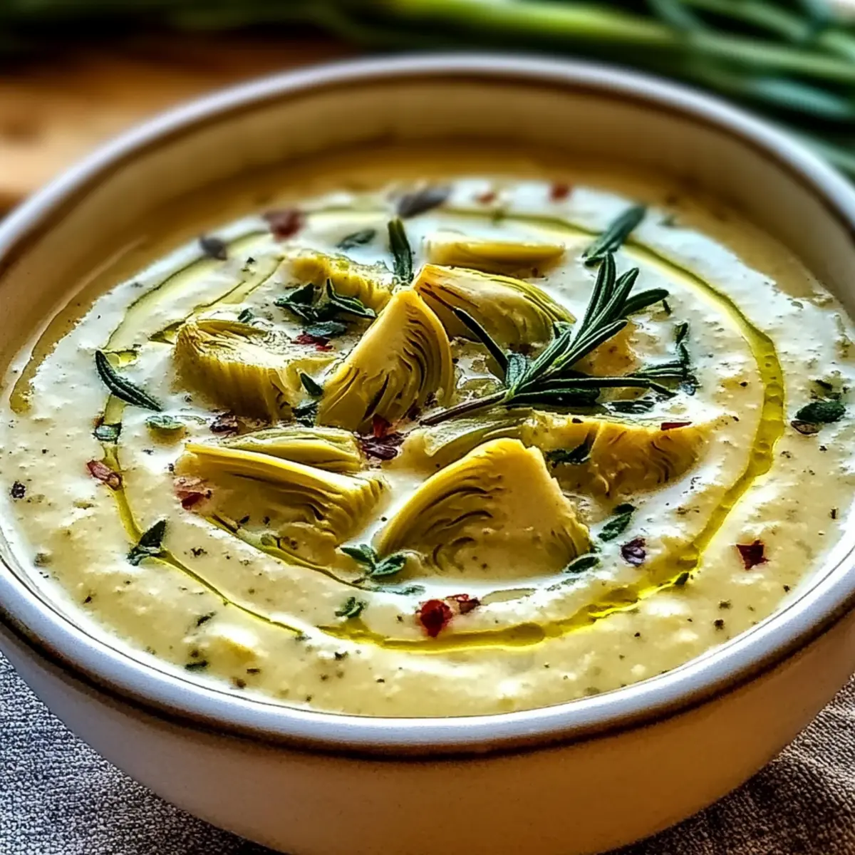 Tuscan Artichoke Soup Recipe