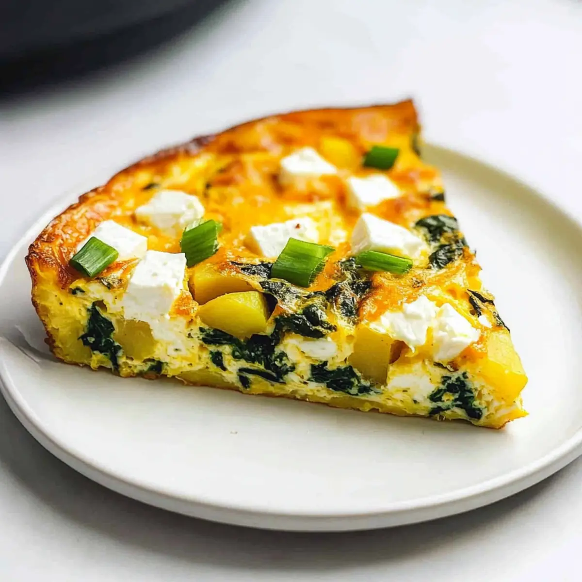 Potato and Spinach Frittata