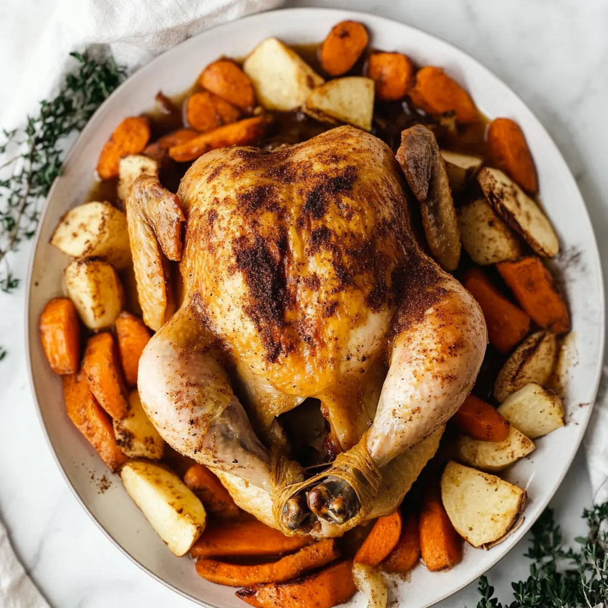 Slow Cooker Whole Chicken