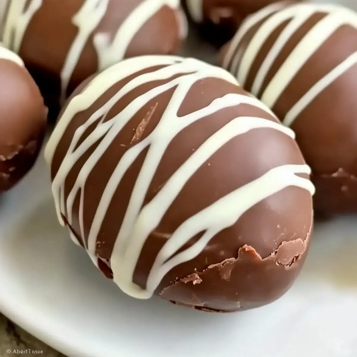 Fudge Filled Easter Eggs